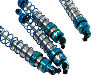 Axial RR10 Bomber Aluminum Shock Set w/ King Aluminum Shock Caps