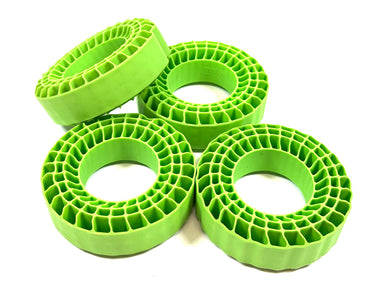 1.9” 4.75” Green Injora Silicone Tire Inserts Set of 4