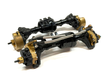 Built Traxxas TRX4 Locked Portal Axle Set