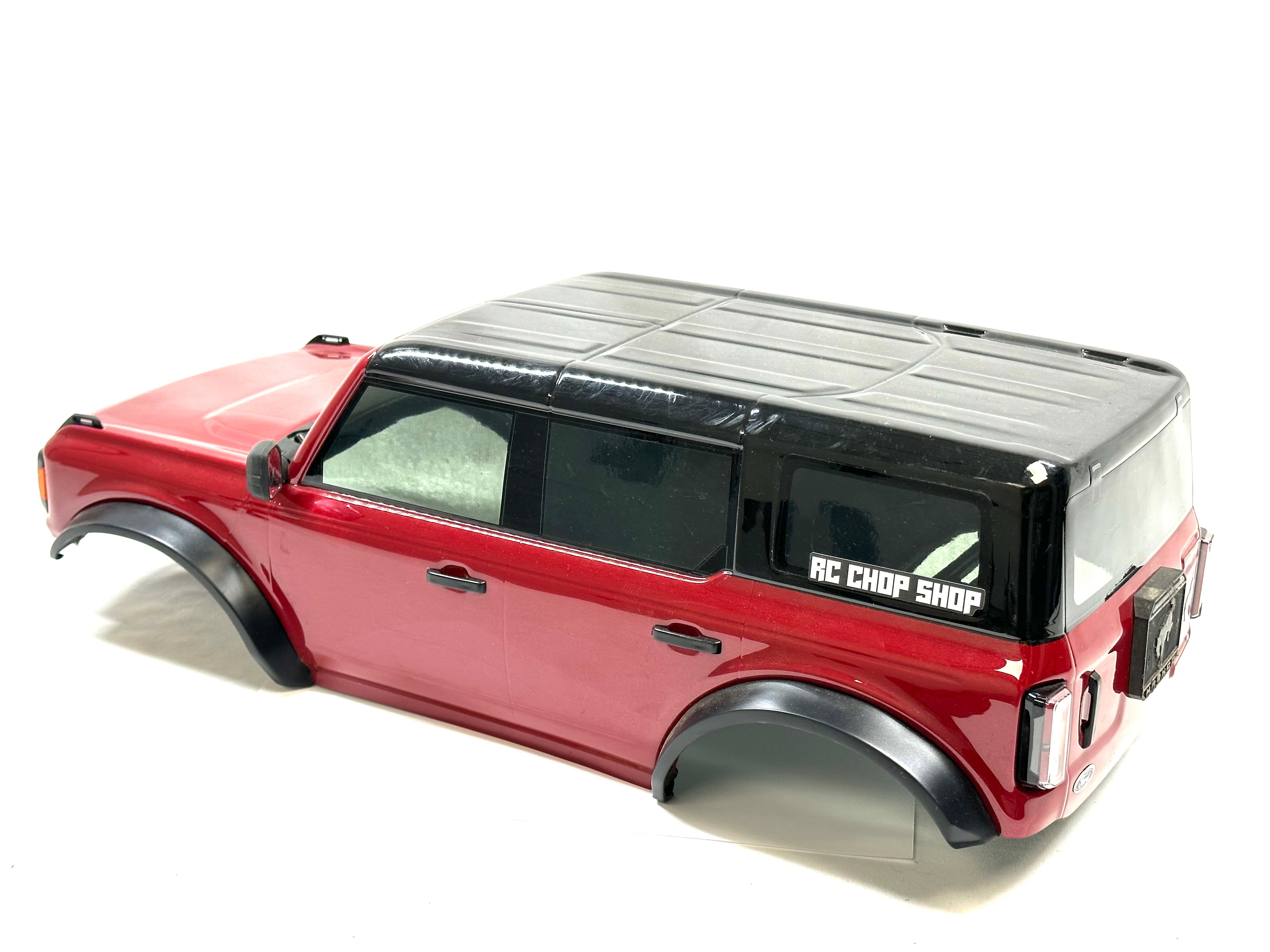 Traxxas 2021 Bronco Lexan Body w/ Pro Scale Light Kit