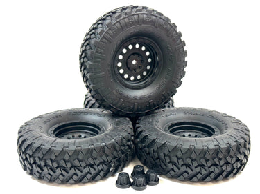 1.9 Axial Nitto Trail Grappler M/T Tires & Plastic Wheels