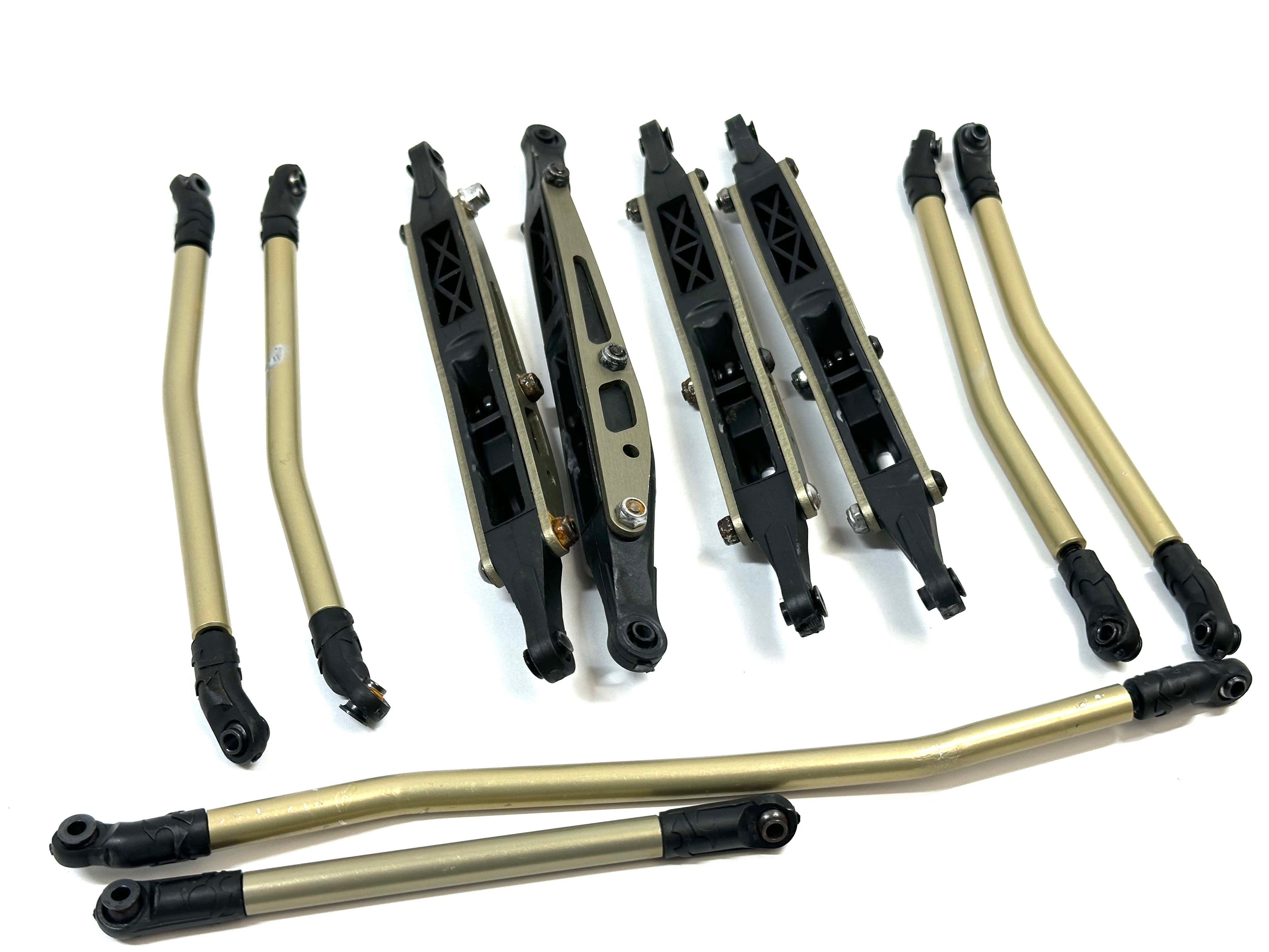 Axial Upgraded Aluminum SMT10 Link & Trailing Arm Kit