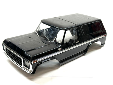 Traxxas TRX-4 1979 Ford Bronco Lexan Body Black Edition