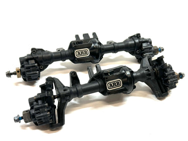 Traxxas TRX4 Locked Portal Axle Set w/ ARB Diff Covers