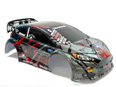 Traxxas 4X4 Rally Ford Fiesta Lexan Body