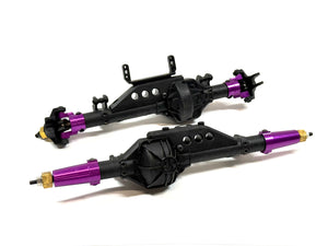Complete Axial Wraith Straight Axle Set w/ HopUps