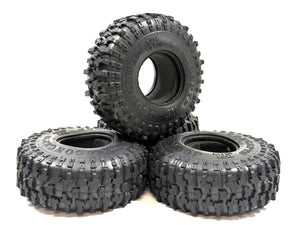 1.9 4.75 JConcepts Tusk Scale Tire Set of 4 w/ Foams