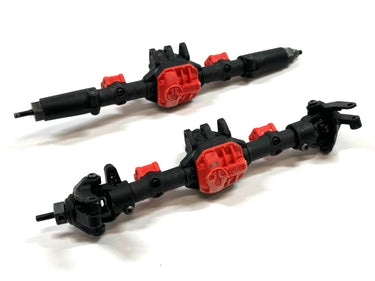 Axial AR44 3 Piece Straight Axle Set w/ Universal Axle Shafts