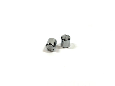 SSD RC Scale Chrome Wheel Hubs (2)