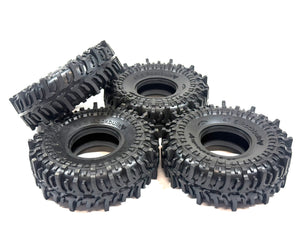 3BRC 3 Brothers RC 1.9 4.75 Rock Bull Bogger Tires Set of 4 (No Foams)