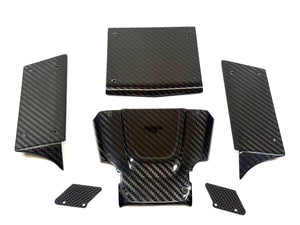 New Genuine Vanquish H10 Optic Carbon Fiber Panel Kit