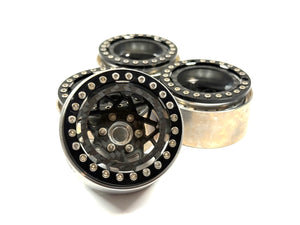 Carbon Fiber & Aluminum 1.9 Bead Lock Wheels w/ Hubs