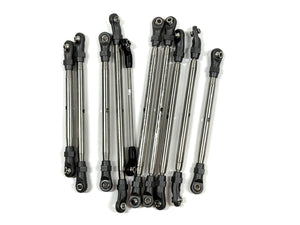 Axial SCX10III Stainless Link Kit 12.3WB