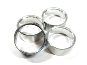1.9 Aluminum Clamping Bead Lock Rings Full set of 4