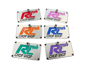 RCCS 1/10 Scale Aluminum Roof Rack - Colored Backing Plate