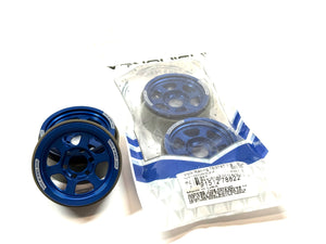 (1 Bag Open) Vanquish 1.9 Volk Racing TE37XT Blue Aluminum Bead Lock Wheels Set of 4