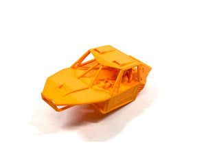 (Orange) Scale 3D Printed Bomber Style Chassis For Axial SCX30