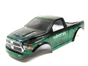 Dicontinued Proline Dodge Ram 1500 Lexan Body with Custom Monster Energy Paint Job