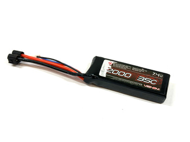 Venom 2000Mah 35 2s 7.4v Lipo Battery Venom Universal Connector