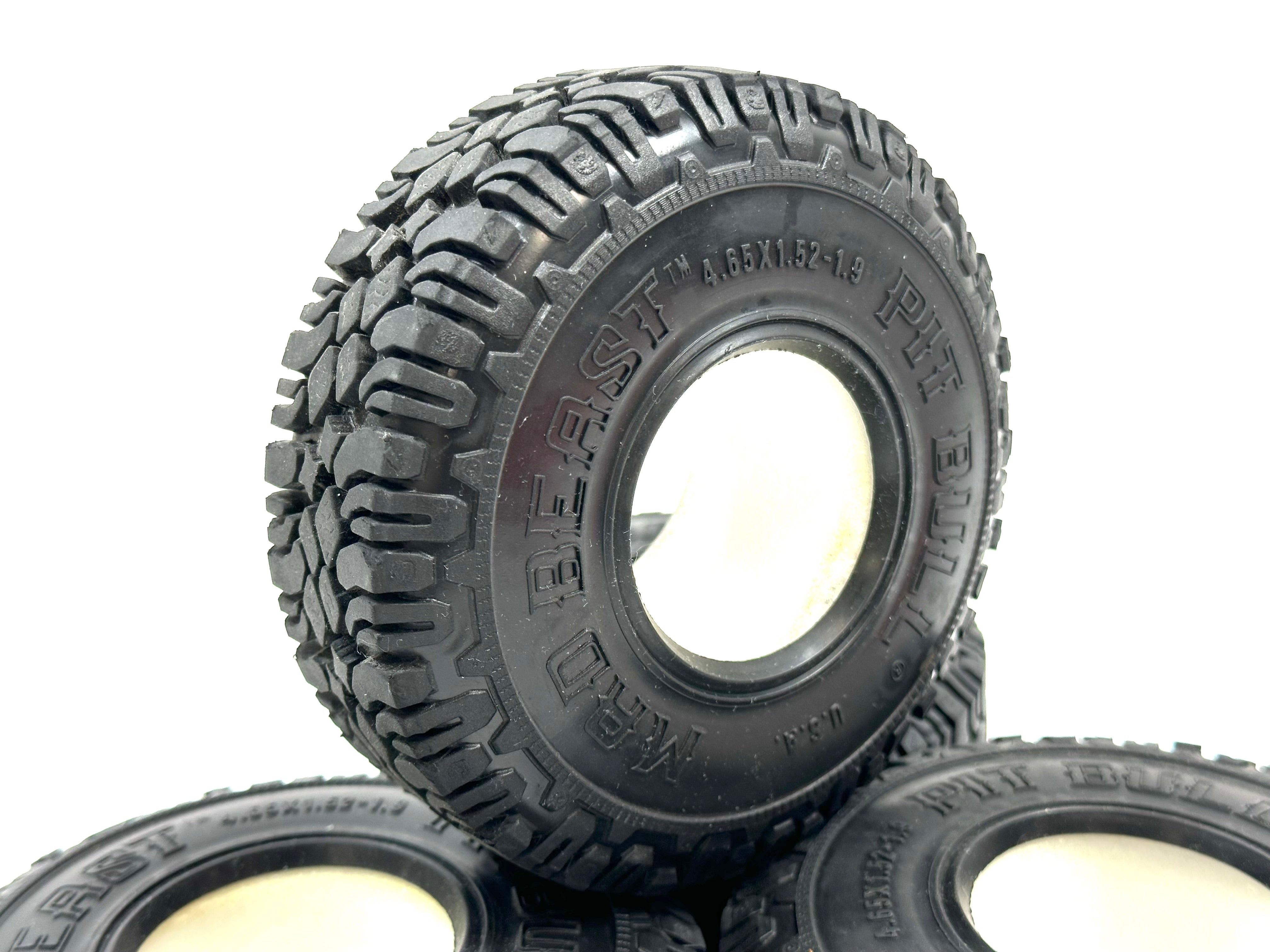 1.9 4.65 PitBull Mad Beast Tires Komp Compound