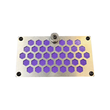 Honey Comb 1/10 Scale Aluminum Roof Rack With Colored Backing Plate