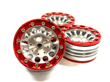 1.9 Aluminum Bead Lock Wheels (Missing Some Hardware)