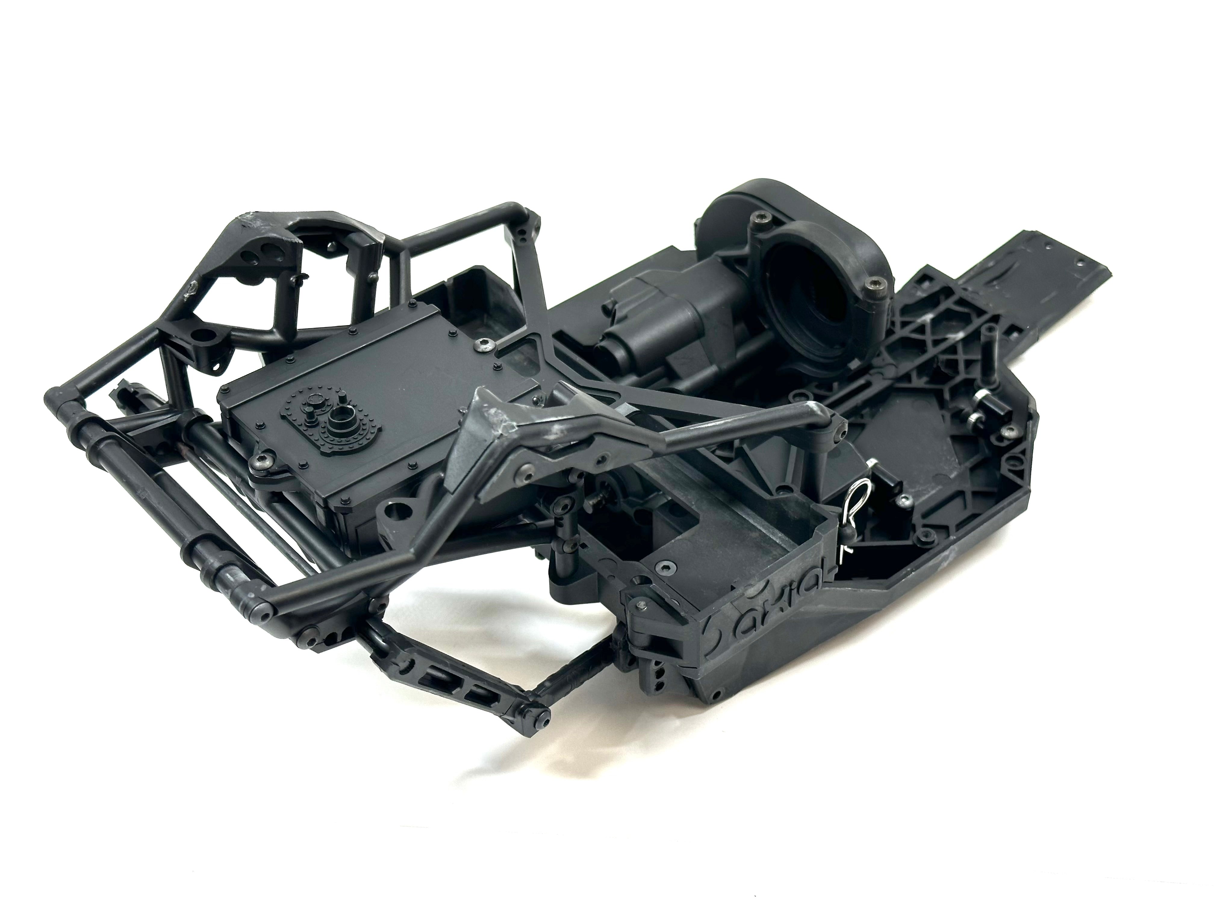 Axial Yeti Stock Chassis w/ Transmission & Sway Bar