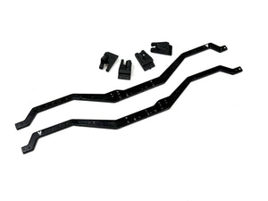 Vanquish VS410 Chassis Rails w/ Plastic Shock Mounts