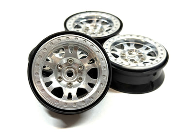 Discontinued Proline 1.9 Aluminum Bead Lock Wheels (Missing Hardware)