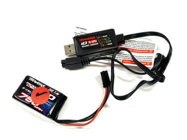 Traxxas TRX4m Lipo Charger & 750 Mah 7.4v 2s Lipo Battery