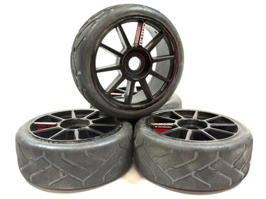 1/10 -1/18 Firebrand RC King Pin 17mm Street Tires