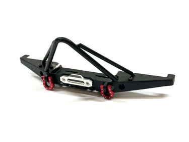 Aluminum Front Stinger Crawler Bumper w/ Winch Mount & Scale D-Rings