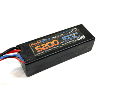 PowerHobby Pro Lipo 11.1v 3s 5200 Mah 50c Battery