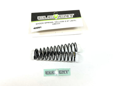 Element Shock Spring Yellow 63mm #42091