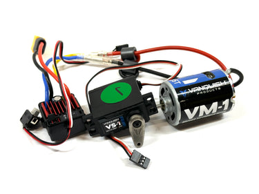 Vanquish Stock Take Off Electronics Motor, ESC, Servo