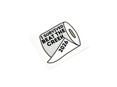 I Survived Beat The Creek 2026 TP Sticker