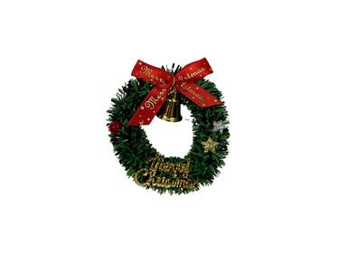 Scale Merry Christmas Decorative Wreath