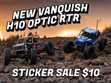 RCCS Waffle / Sticker Sale NIP Vanquish Products H10 Optic 1/10 4WD RTR Rock Crawler