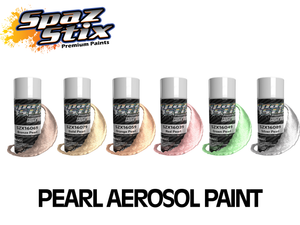 New Spaz Stix Pearl Aerosol Paint, 3.5oz Can (Various Colors)