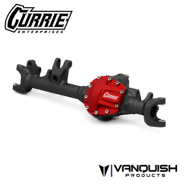 New Vanquish Products VS4-10 Currie HD44 Front Axle Housings (Black Anodized)
