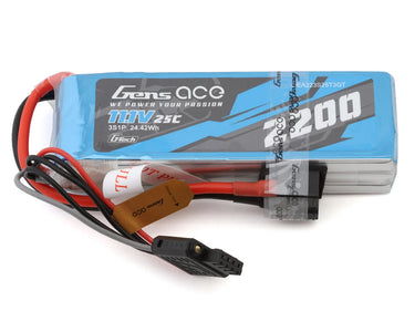 New Gens Ace G-Tech Smart 3S LiPo Battery 25C (11.1V/2200mAh) w/Universal Connector