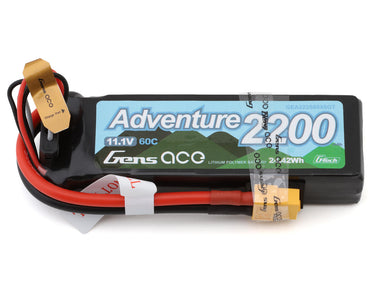 New Gens Ace G-Tech Smart 3S LiPo Battery 60C (11.1V/2200mAh) w/XT60 Connector