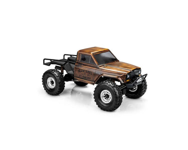 JConcepts JCI Warlord Pre-Trimmed 1/10 Tucked Rock Crawler Body (Clear) (Cab Only) (12.3")