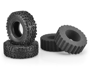 New JConcepts Landmines Scale Country Class 1 1.9" Crawler Tires (2) (Green) No. 3164-02