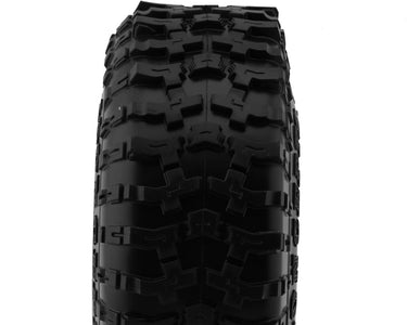 New JConcepts Tusk 2.2" All Terrain Rock Crawler Tires (2) (Green) (Class 3 - 5.25") No. 4090-02