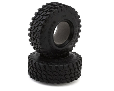 New JConcepts Bossman 1.9" All Terrain 1/10 Rock Crawler Tires (2) (4.19" OD) (Green) No. 4137-02