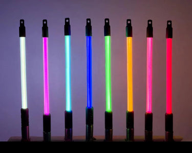 New MyTrickRC TrickWhip2 Super Bright Scale Whip Light Tube (Medium/130mm) w/12V-3V Voltage Regulator & Receiver Cable (Select Your Color)