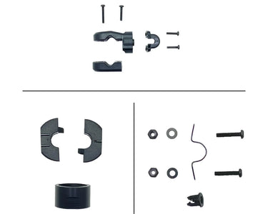 New MyTrickRC TrickWhip2 Scale Whip Light Tube Mounting Kit w/Body, Vertical & Rotary Mounting Sets