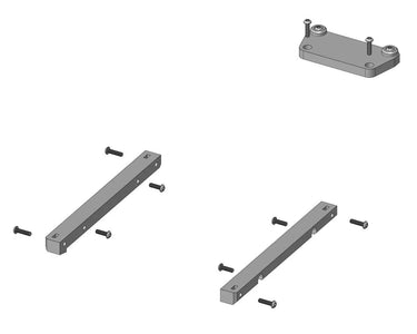 New ShrinkRC Vanquish VS410 Body Mounts for RC4WD 1987 Toyota XtraCab Body