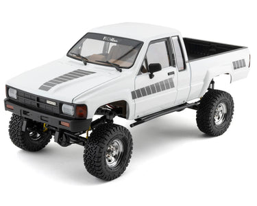 🧇 New RC4WD Trail Finder 2 "LWB" 1/10 RTR 4WD Scale Trail Truck w/1987 Toyota XtraCab Body & 2.4GHz Radio (White) Sticker Sale 🧇